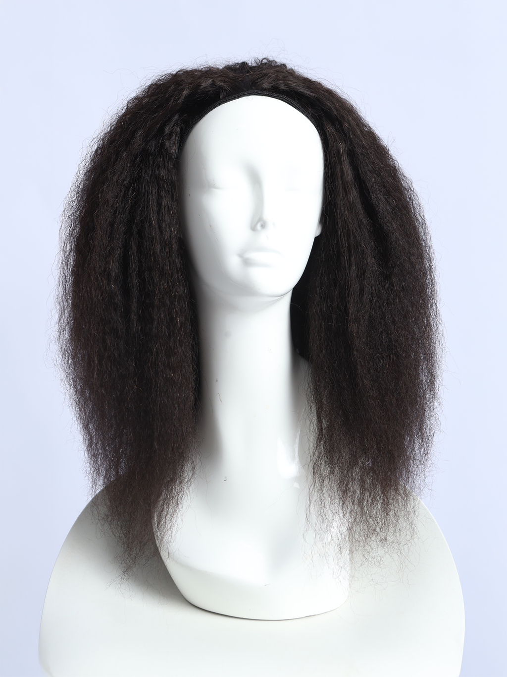 Half Wig Kinky Straight