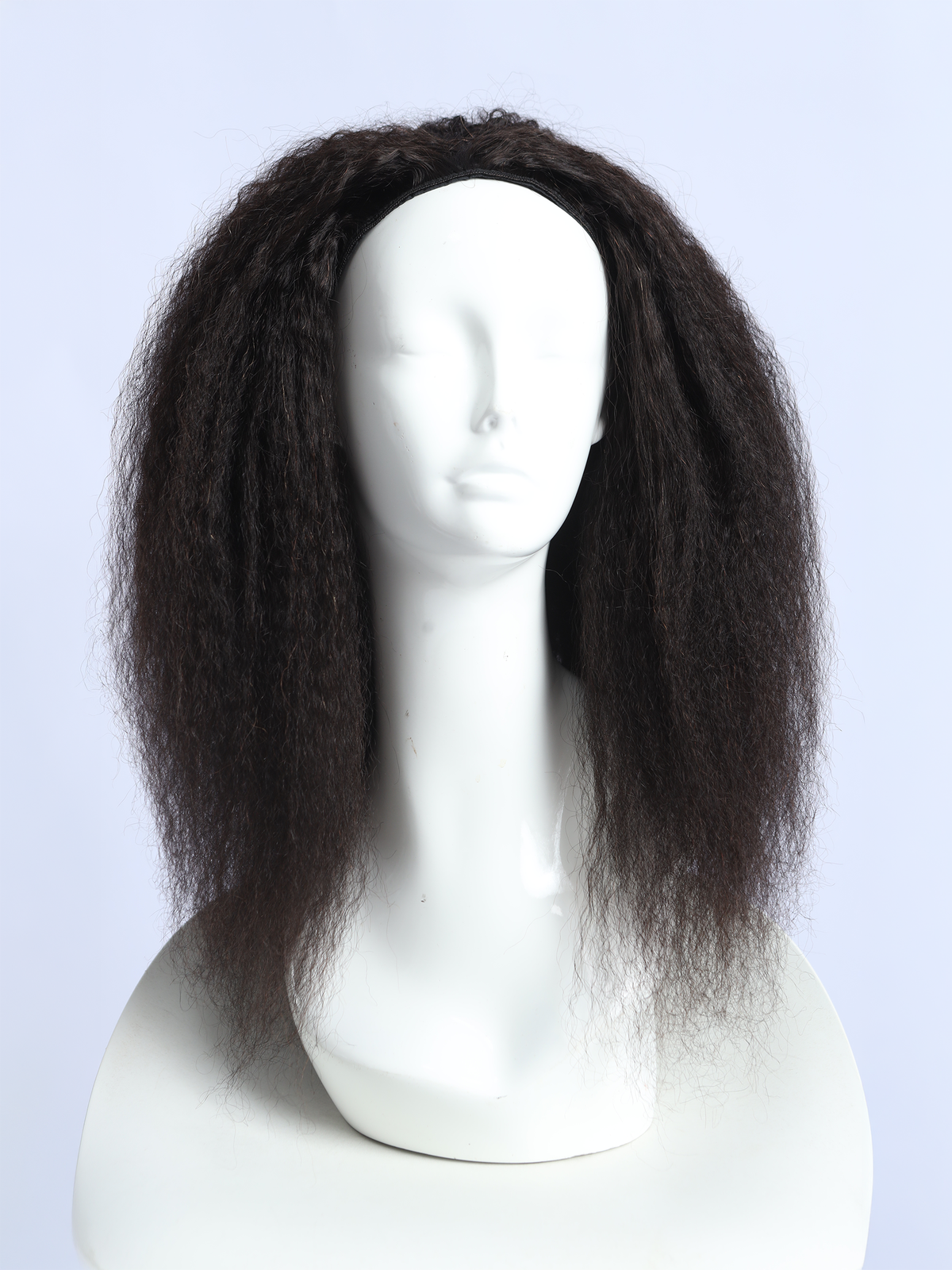 Half Wig Kinky Straight